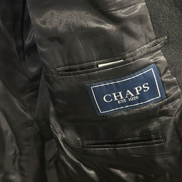 Chaps Black Camel Hair Blazer 44R - Picture 5 of 7
